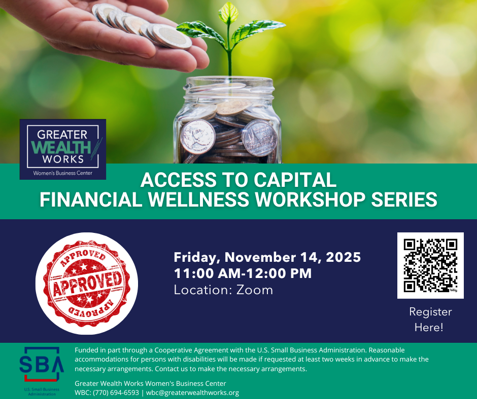 Access to Capital - Generic Approved - November 14