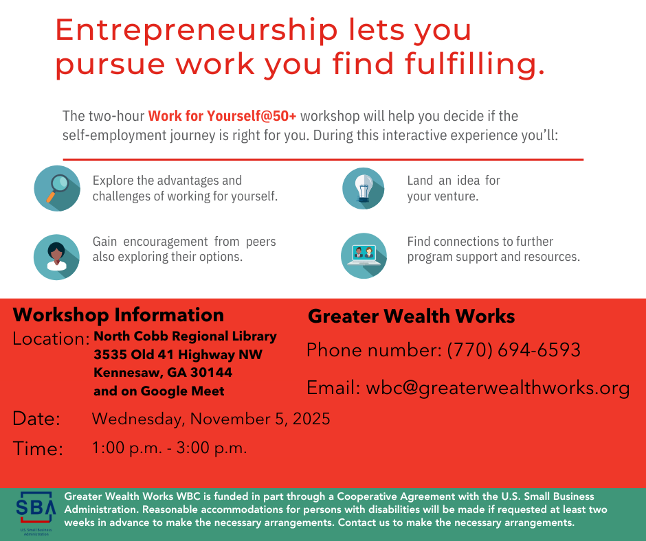 Work for Yourself - November 5 2025